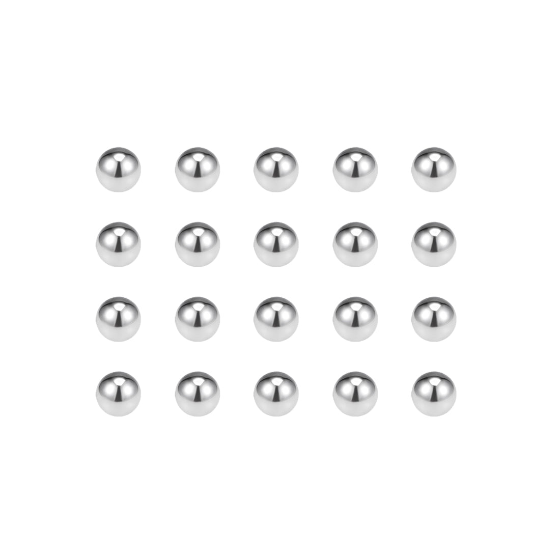 Uxcell Uxcell 10mm Bearing Balls 304 Stainless Steel G100 Precision Balls 100pcs