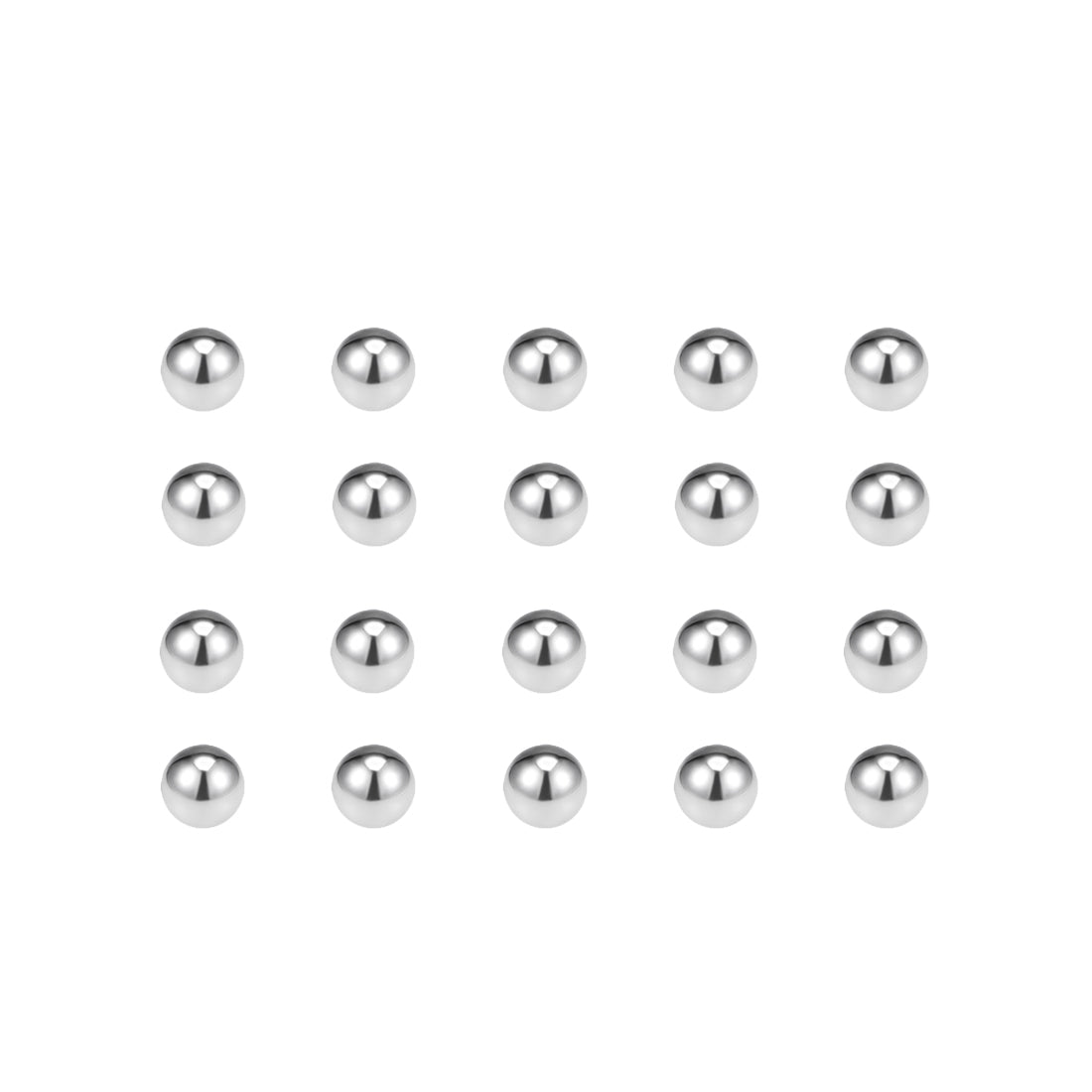 Uxcell Uxcell 2mm Bearing Balls 304 Stainless Steel G100 Precision Balls 50pcs