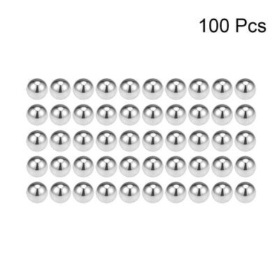 Harfington Uxcell 10mm Bearing Balls 304 Stainless Steel G100 Precision Balls 100pcs