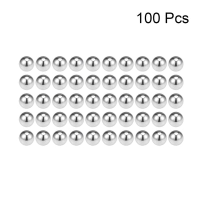 Harfington Uxcell 10mm Bearing Balls 304 Stainless Steel G100 Precision Balls 100pcs