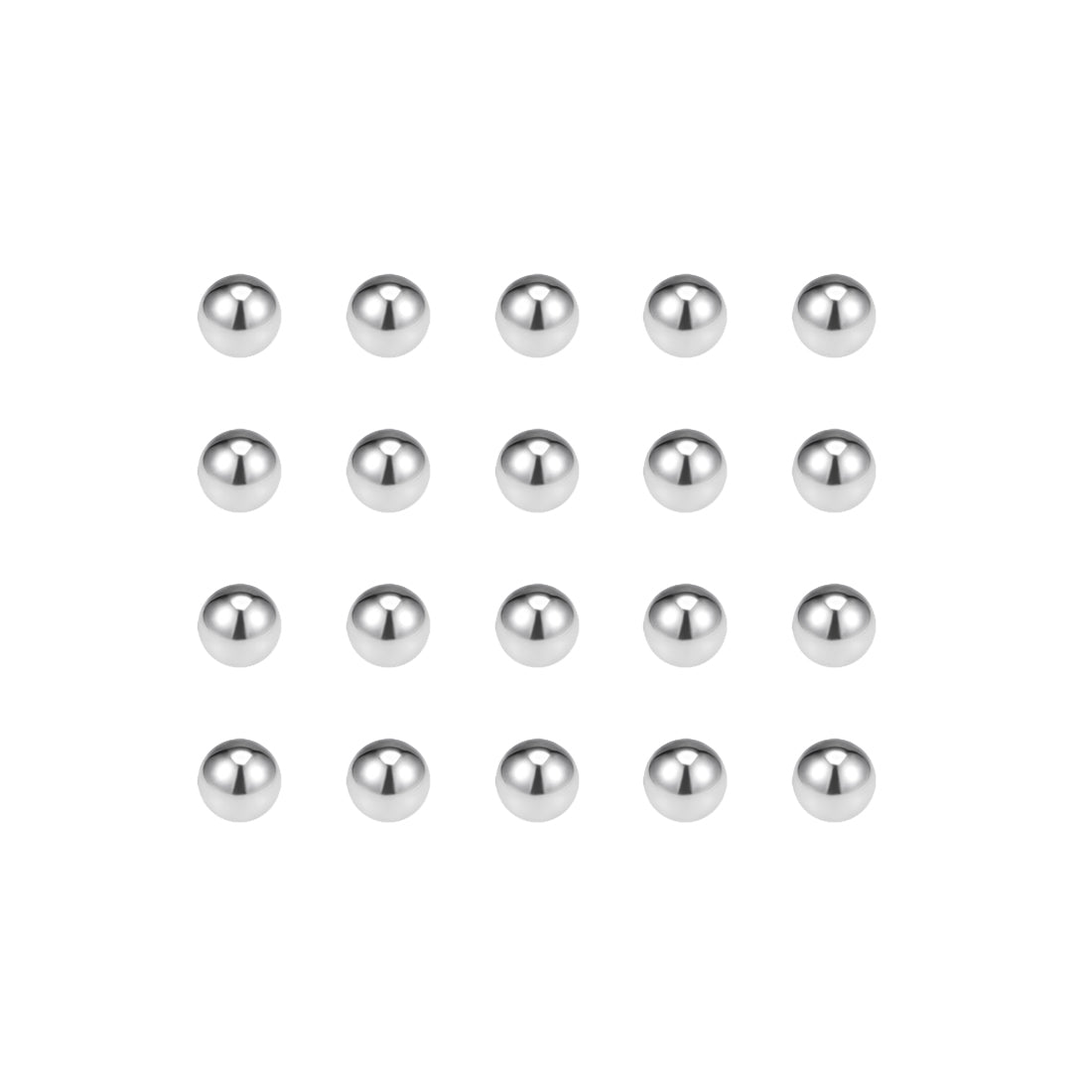 Uxcell Uxcell 2mm Bearing Balls 304 Stainless Steel G100 Precision Balls 50pcs