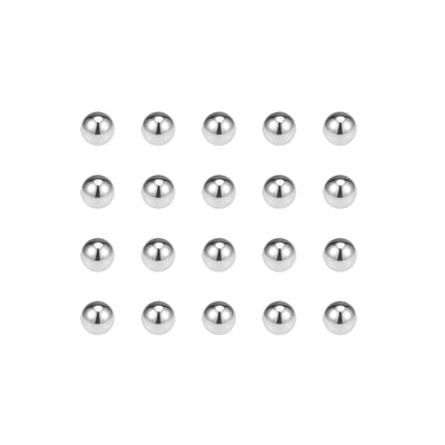 Harfington Uxcell 2mm Bearing Balls 304 Stainless Steel G100 Precision Balls 50pcs