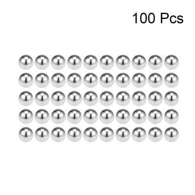 Harfington Uxcell 8mm Bearing Balls 304 Stainless Steel G100 Precision Balls 100pcs
