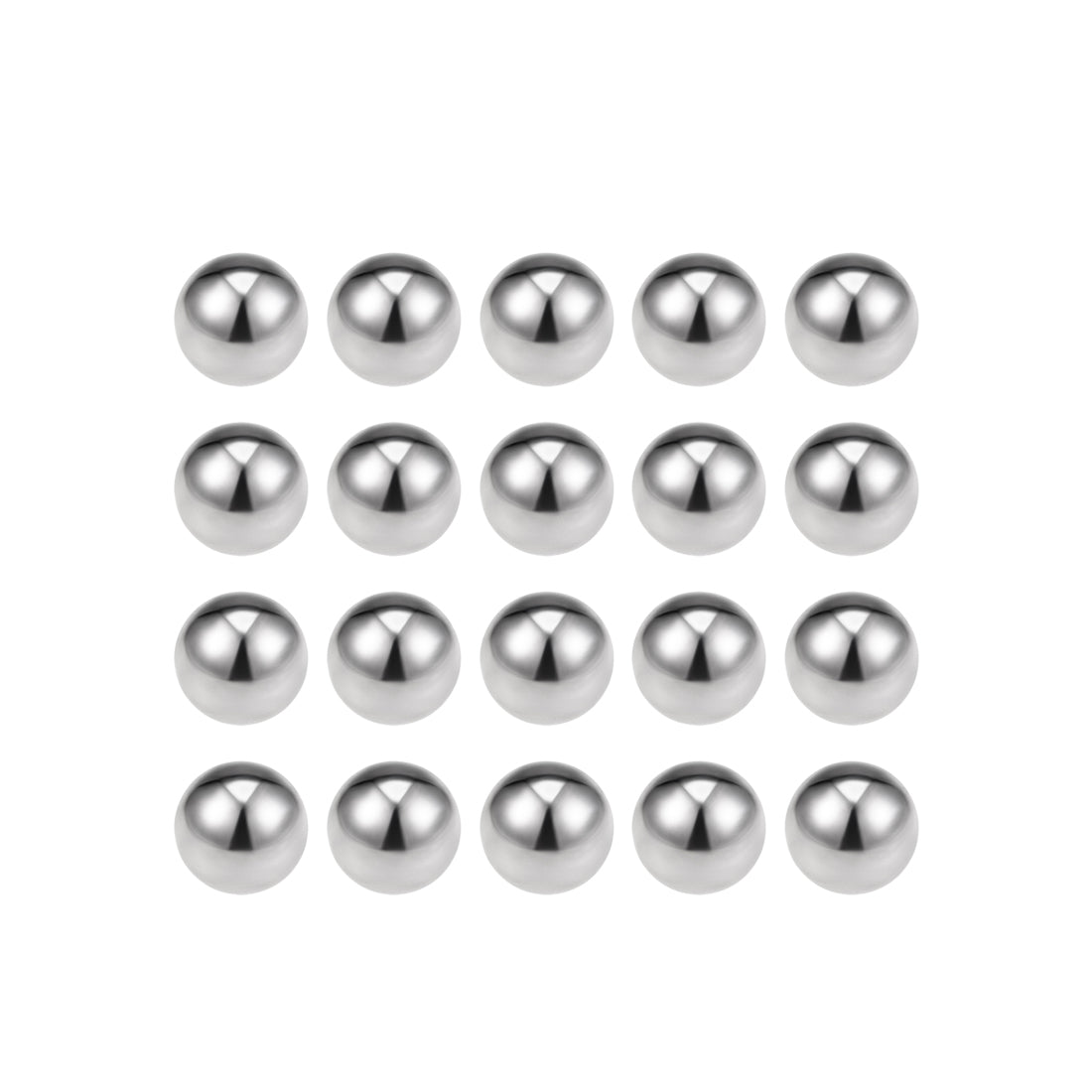 Uxcell Uxcell 10mm Bearing Balls 304 Stainless Steel G100 Precision Balls 100pcs