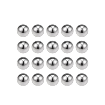 Harfington Uxcell 10mm Bearing Balls 304 Stainless Steel G100 Precision Balls 100pcs