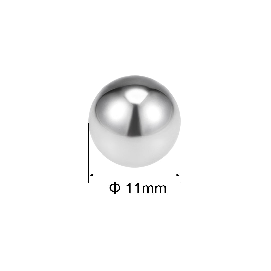 Uxcell Uxcell 2mm Bearing Balls 304 Stainless Steel G100 Precision Balls 50pcs