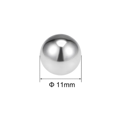 Harfington Uxcell 2mm Bearing Balls 304 Stainless Steel G100 Precision Balls 50pcs