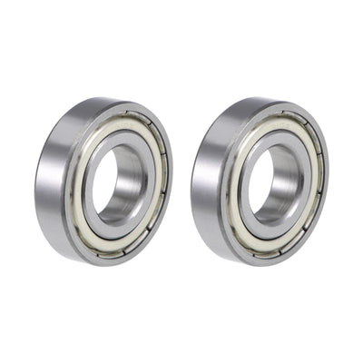 Harfington Uxcell Deep Groove Ball Bearings Z2 Double Shielded Chrome Steel Roller