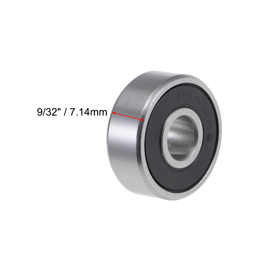 uxcell Uxcell Deep Groove Ball Bearings Inch Double Sealed Chrome Steel ABEC-1 Z2