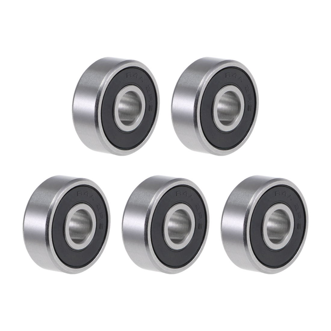 uxcell Uxcell Deep Groove Ball Bearings Inch Double Sealed Chrome Steel ABEC-1 Z2