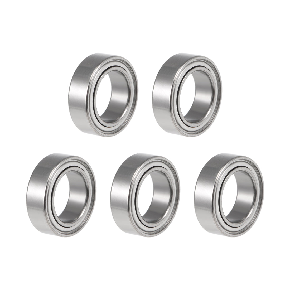 uxcell Uxcell Deep Groove Ball Bearing Double Shielded Z2 Bearings