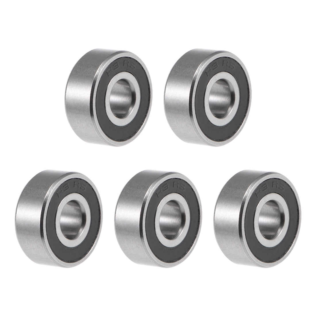 uxcell Uxcell Deep Groove Ball Bearings Inch Double Sealed Chrome Steel ABEC-1 Z2