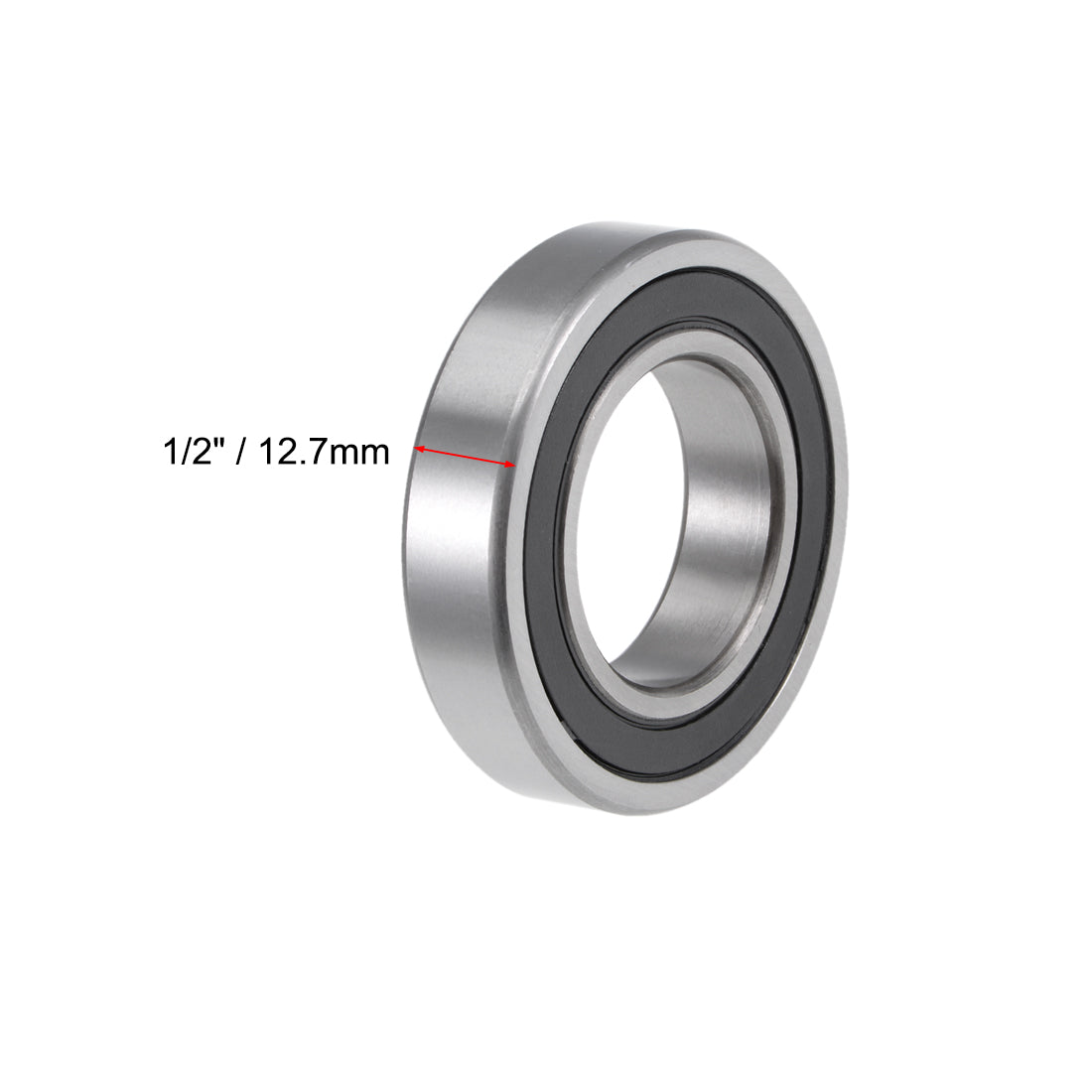 uxcell Uxcell Deep Groove Ball Bearings Inch Double Sealed Chrome Steel ABEC1 Z2