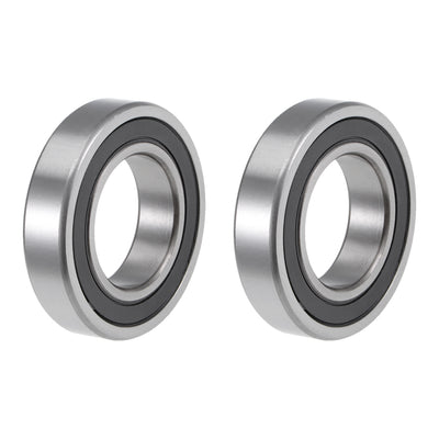 Harfington Uxcell Deep Groove Ball Bearings Inch Double Sealed Chrome Steel ABEC1