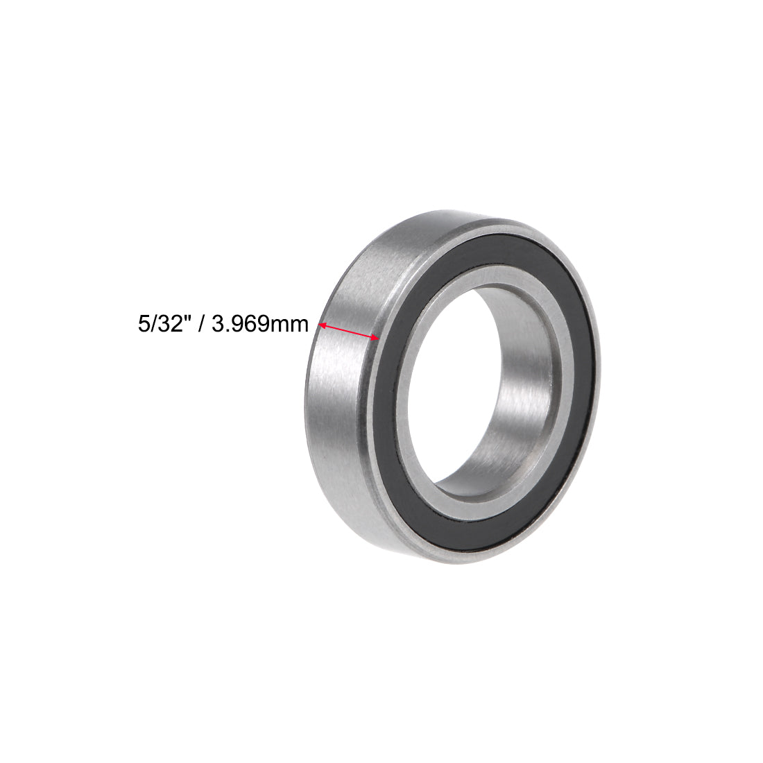 uxcell Uxcell Deep Groove Ball Bearings Inch Double Sealed Chrome Steel ABEC-1 Z2