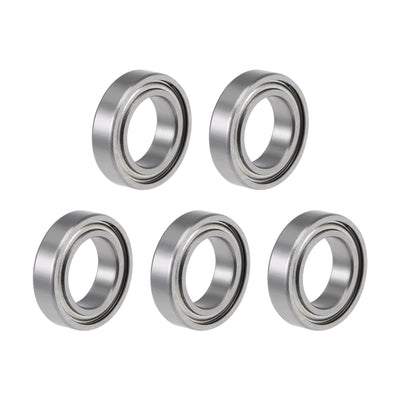 Harfington Uxcell Deep Groove Ball Bearing Double Shielded Z2 Bearings