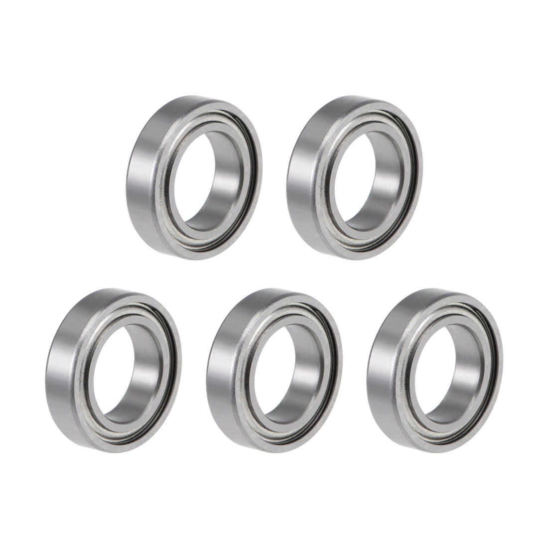 uxcell Uxcell Deep Groove Ball Bearing Double Shielded Z2 Bearings