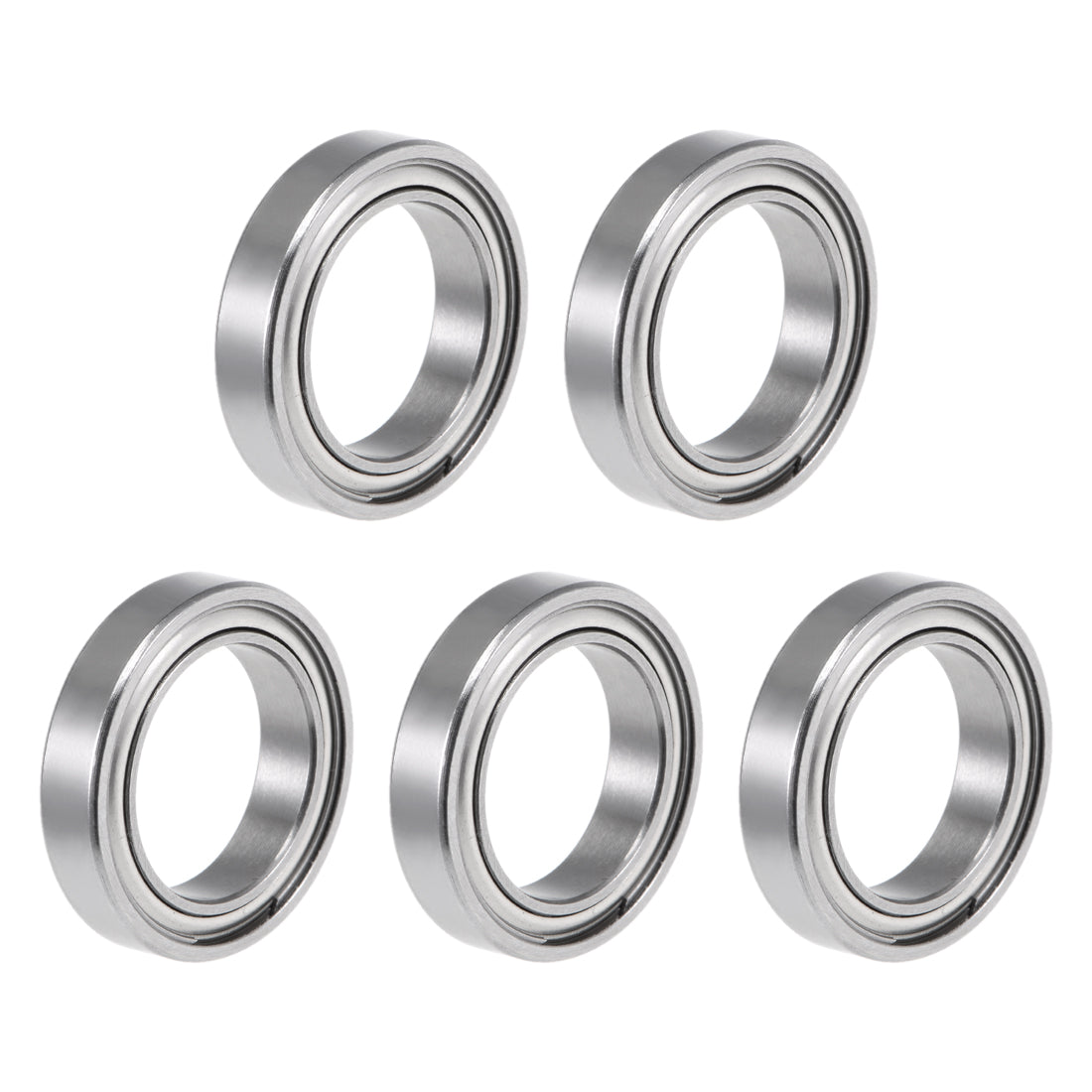 uxcell Uxcell Deep Groove Ball Bearing Double Shielded Z2 Bearings