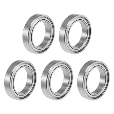 Harfington Uxcell Deep Groove Ball Bearing Double Shielded Z2 Bearings