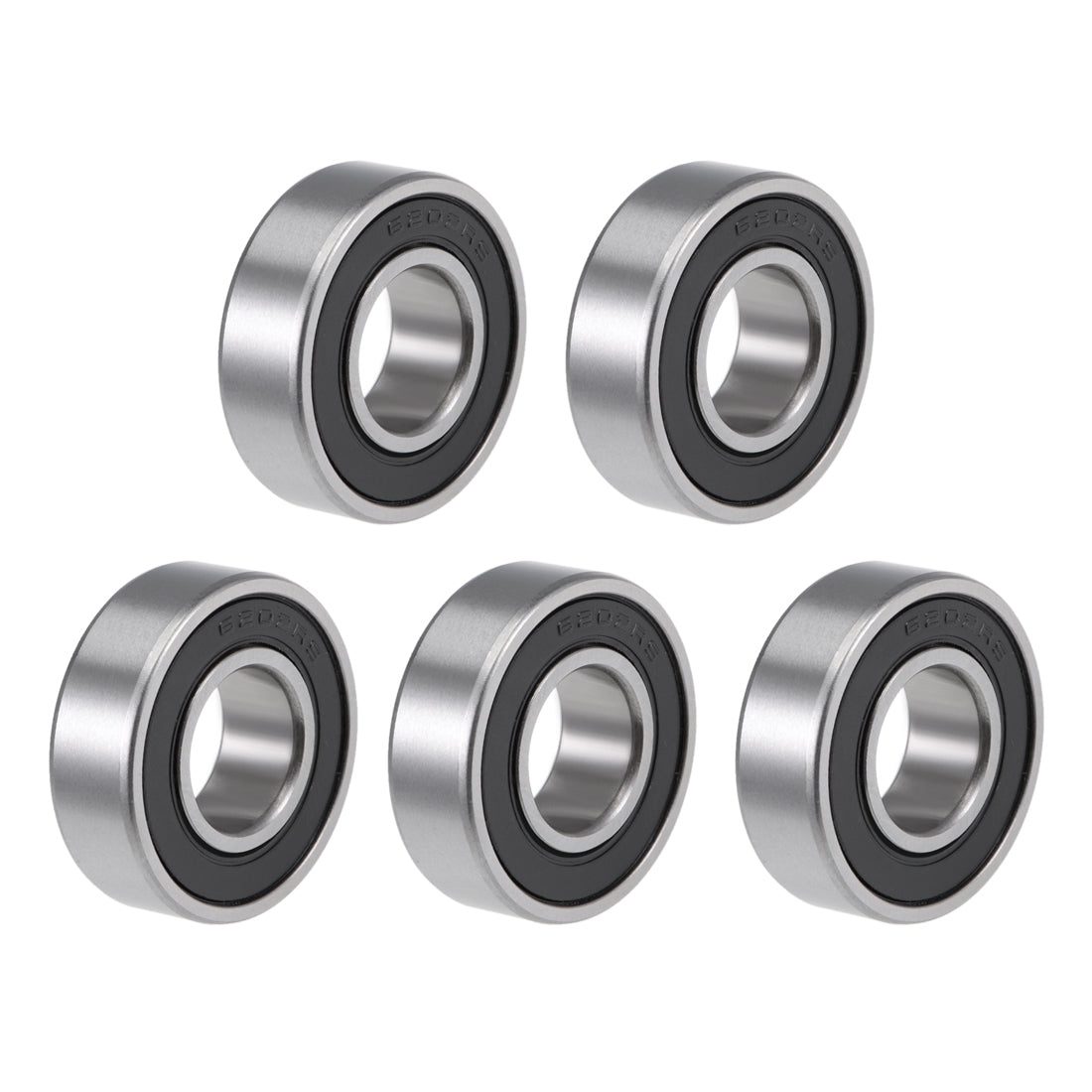 uxcell Uxcell Deep Groove Ball Bearings Inch Double Sealed Chrome Steel ABEC-1 Z2