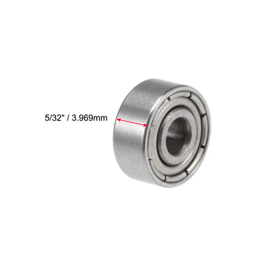 Harfington Uxcell Deep Groove Ball Bearing Double Shielded Z2 Bearings