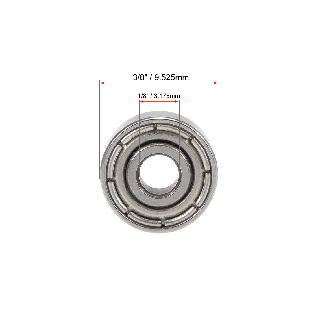 uxcell Uxcell Deep Groove Ball Bearing Double Shielded Z2 Bearings