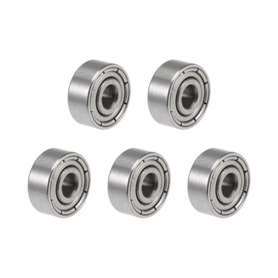 Harfington Uxcell Deep Groove Ball Bearing Double Shielded Z2 Bearings