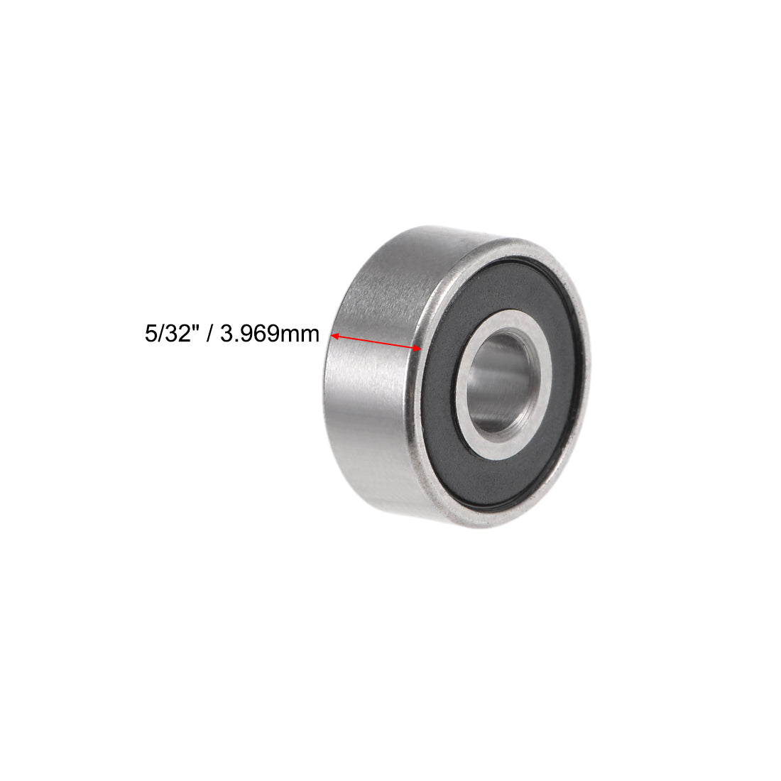 uxcell Uxcell Deep Groove Ball Bearings Inch Double Sealed Chrome Steel ABEC-1 Z2