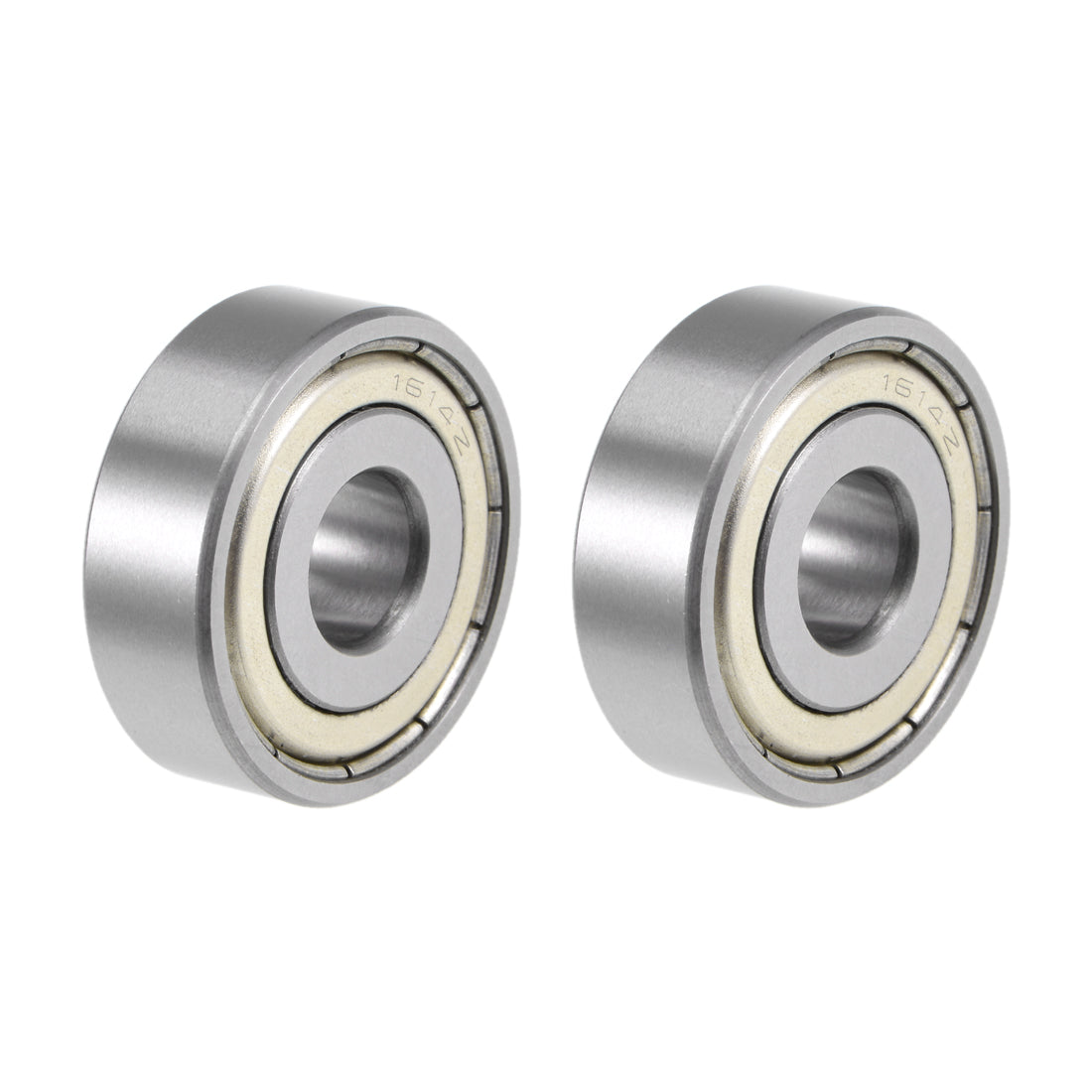 uxcell Uxcell Deep Groove Ball Bearings Z2 Double Shielded Chrome Steel Roller