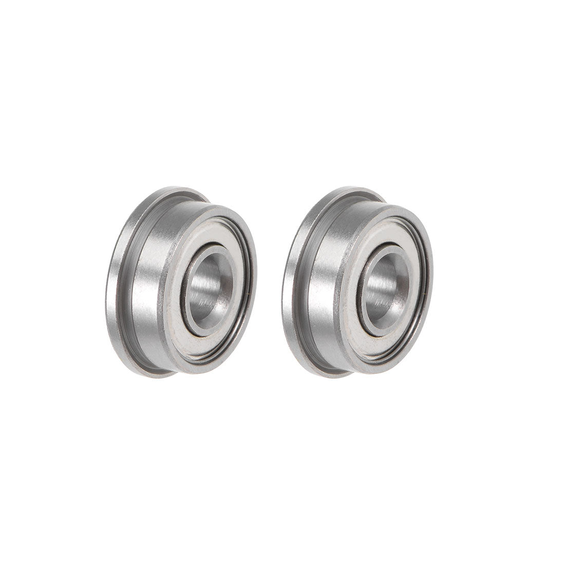 uxcell Uxcell Flanged Ball Bearings Shielded Chrome Steel Bearings