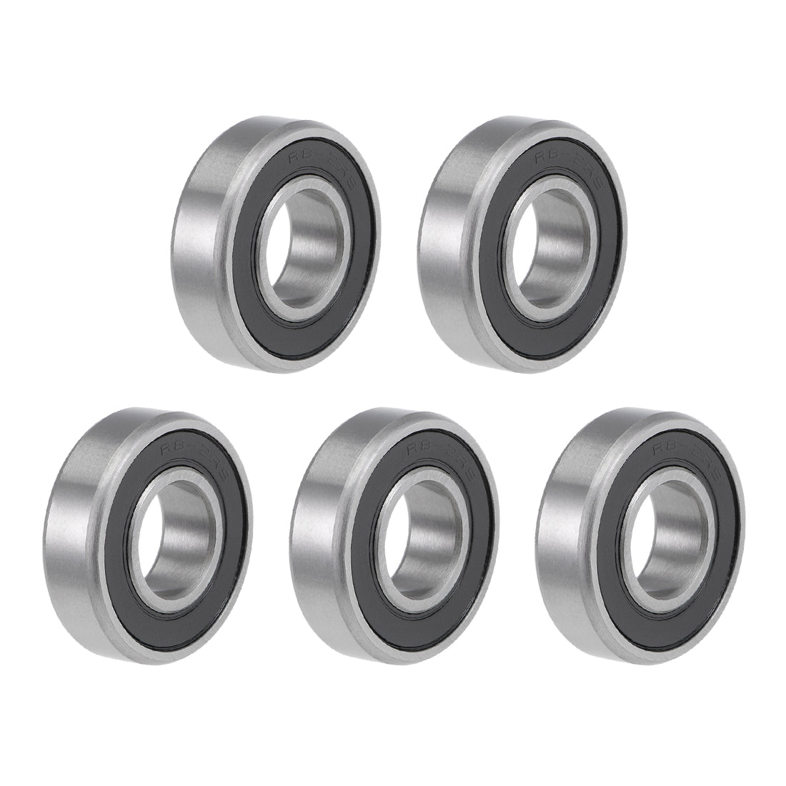 Harfington Deep Groove Ball Bearings Double Sealed Carbon Steel