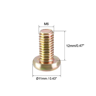 Harfington Uxcell Hex Socket Cap Machine Screws Zinc Plated Fasteners Bolts Thread