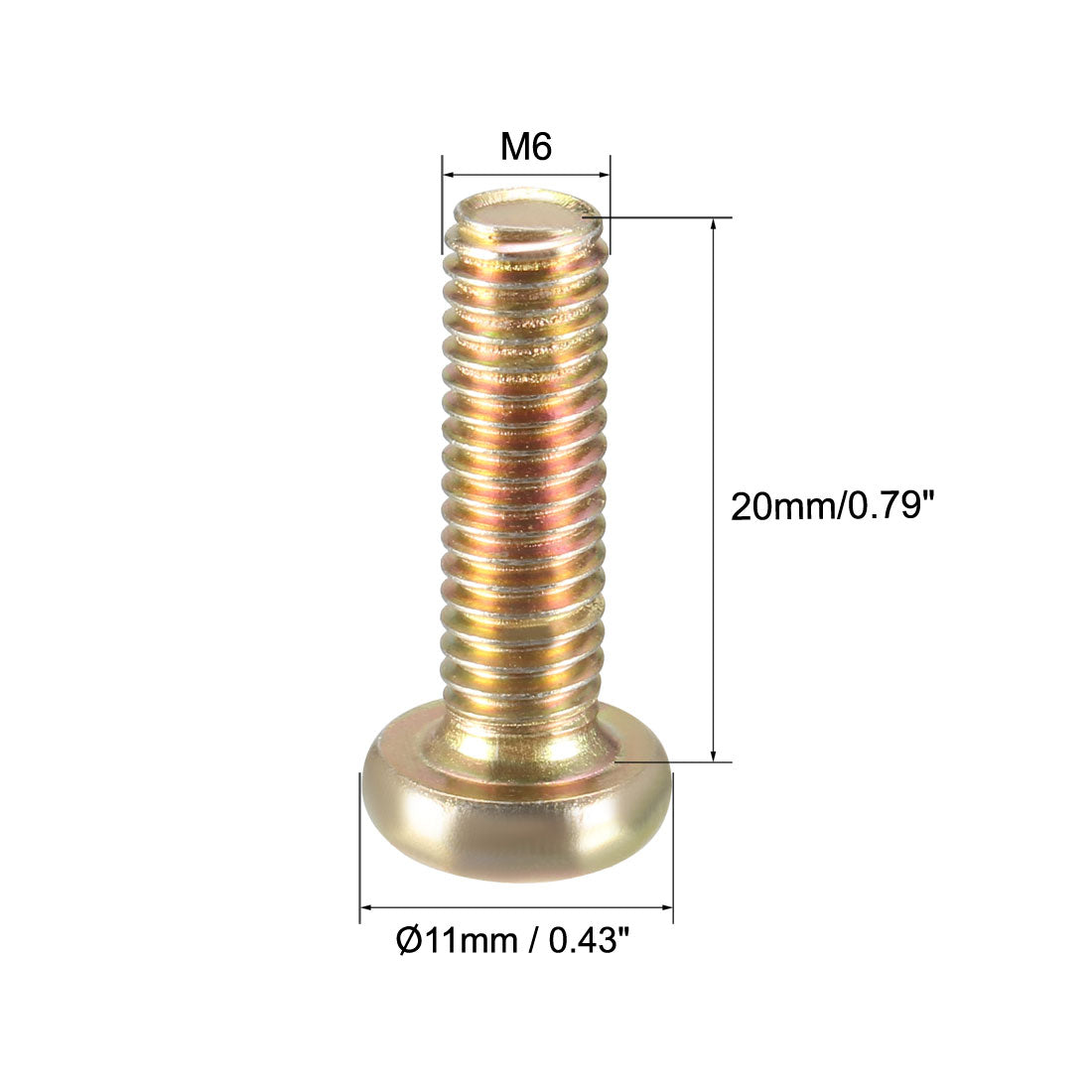 uxcell Uxcell Hex Socket Cap Machine Screws Zinc Plated Fasteners Bolts Thread