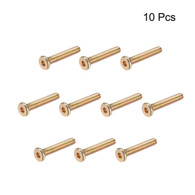 Harfington Uxcell Hex Socket Cap Machine Screws Zinc Plated Fasteners Bolts Thread