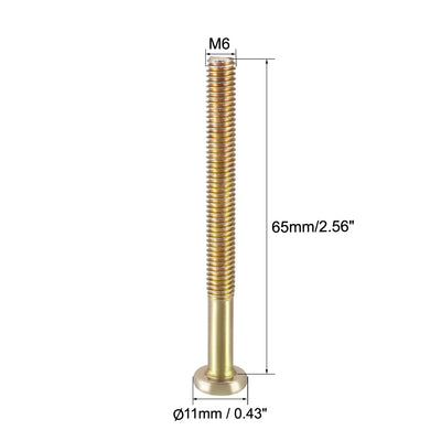 Harfington Uxcell Furniture Screw, Hex Socket Cap Machine Screws, Thread Carbon Steel