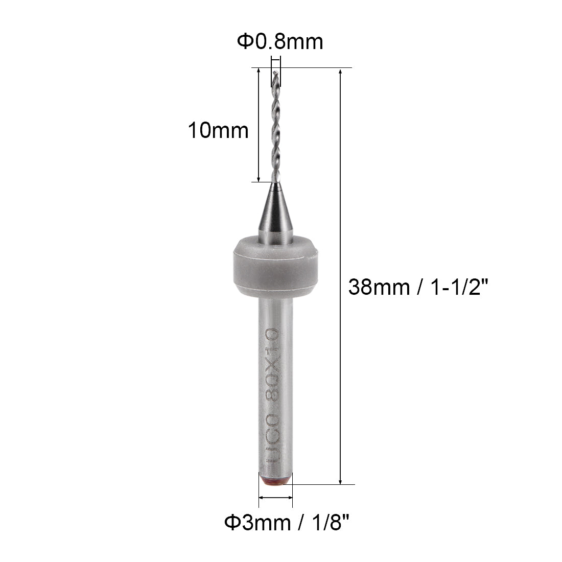 Harfington Tungsten Carbide CNC Engraving Print Circuit Board PCB Drill Bits Drilling