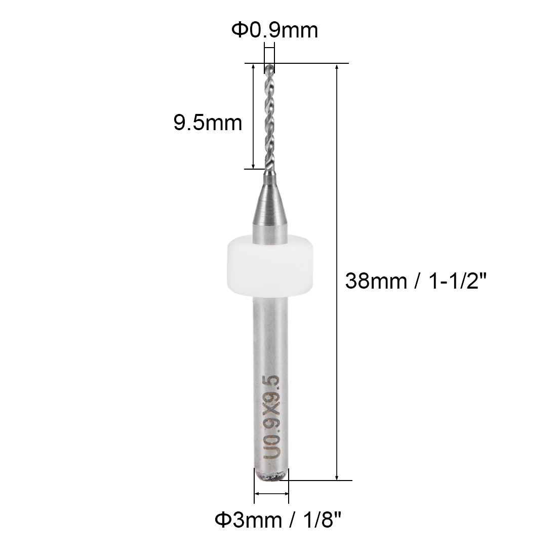 Harfington Tungsten Carbide CNC Engraving Print Circuit Board PCB Drill Bits Drilling