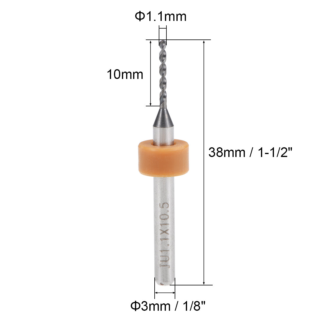 Harfington Tungsten Carbide CNC Engraving Print Circuit Board PCB Drill Bits Drilling