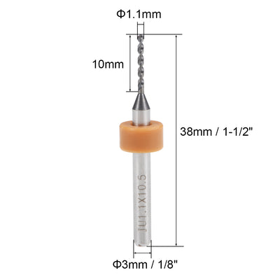 Harfington Tungsten Carbide CNC Engraving Print Circuit Board PCB Drill Bits Drilling