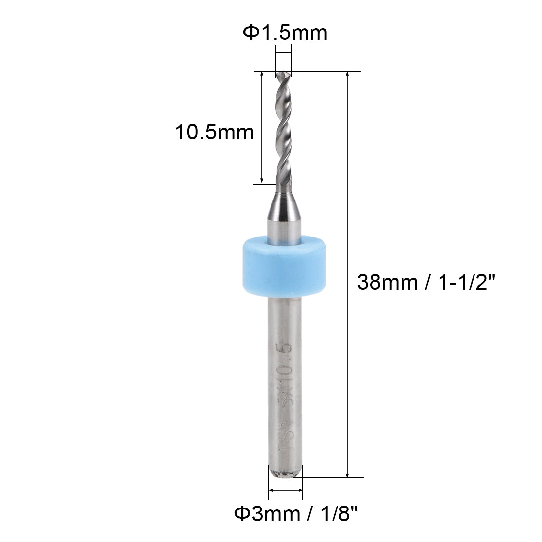 Harfington Tungsten Carbide CNC Engraving Print Circuit Board PCB Drill Bits Drilling