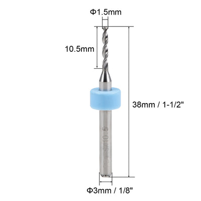 Harfington Tungsten Carbide CNC Engraving Print Circuit Board PCB Drill Bits Drilling