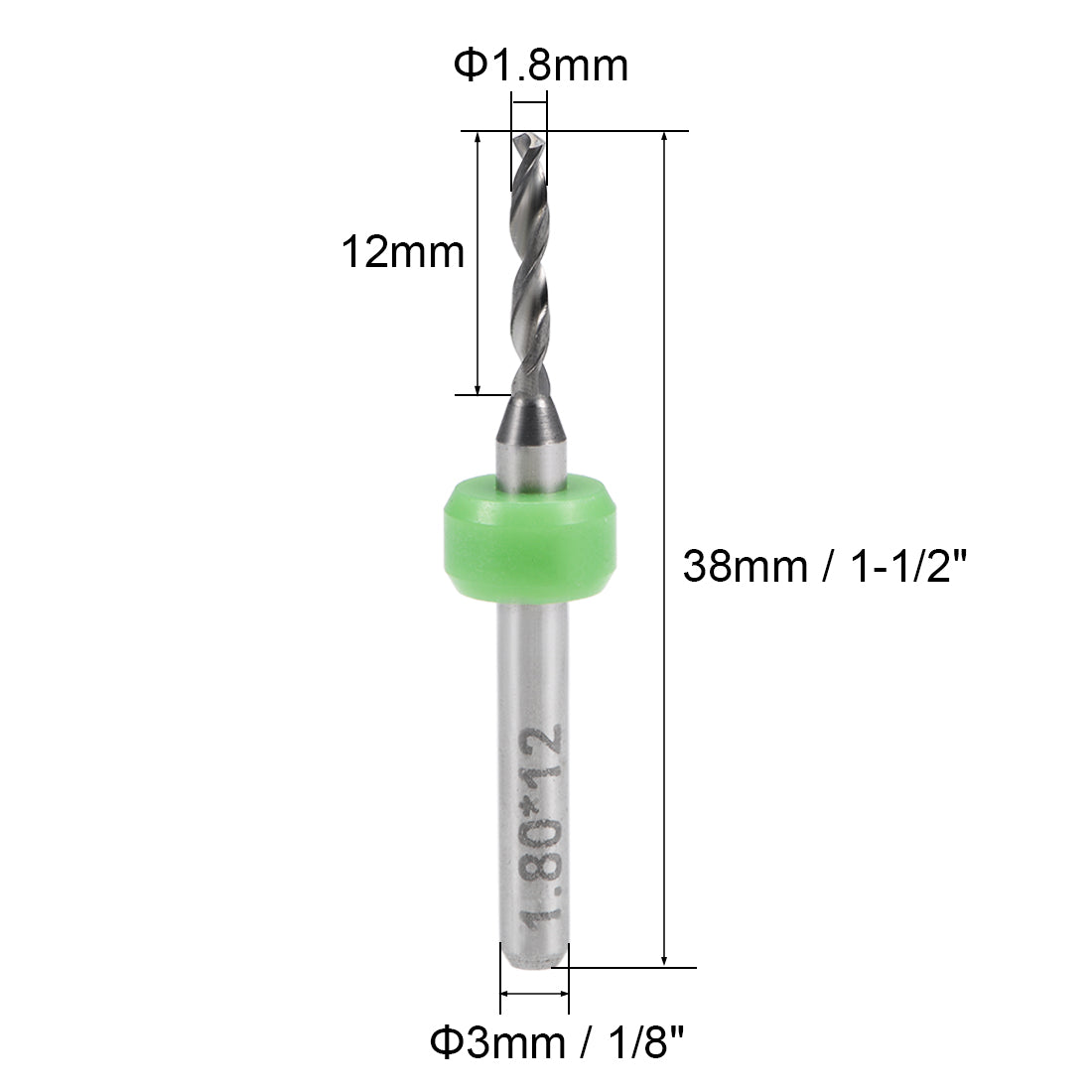 Harfington Tungsten Carbide CNC Engraving Print Circuit Board PCB Drill Bits Drilling