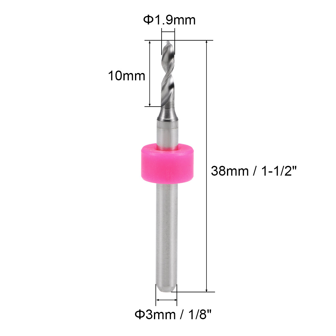 Harfington Tungsten Carbide CNC Engraving Print Circuit Board PCB Drill Bits Drilling