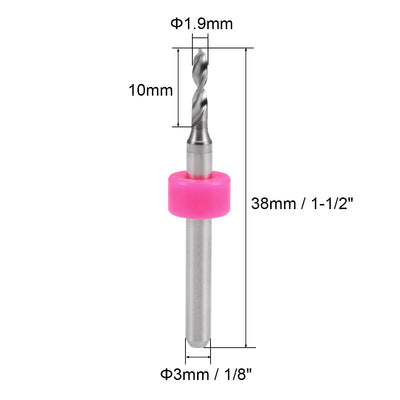 Harfington Tungsten Carbide CNC Engraving Print Circuit Board PCB Drill Bits Drilling