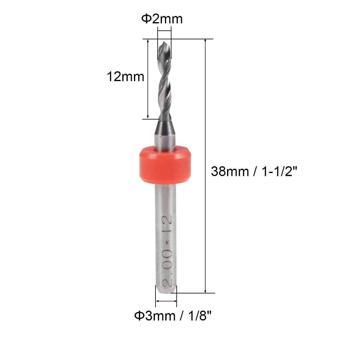 Harfington Tungsten Carbide CNC Engraving Print Circuit Board PCB Drill Bits Drilling