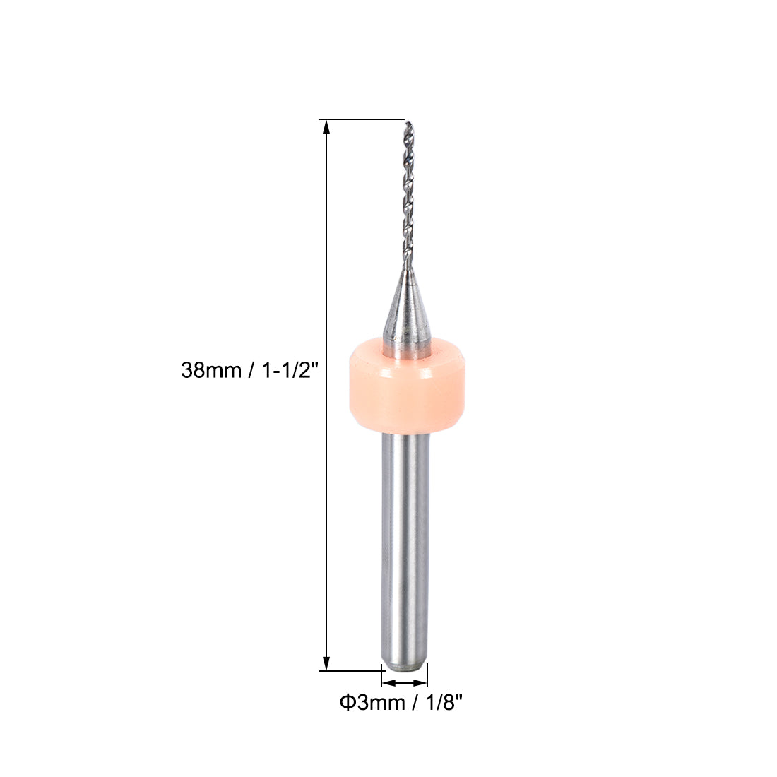 Harfington Carbide CNC Engraving Drill Bit, Circuit Board Micro PCB Drill Bits Tool