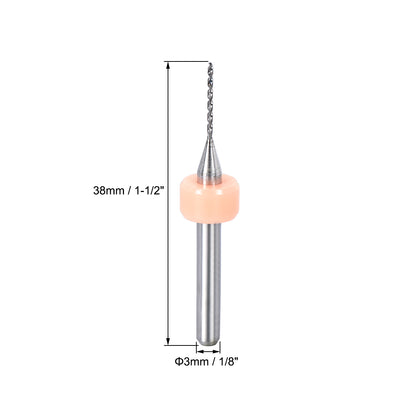 Harfington Carbide CNC Engraving Drill Bit, Circuit Board Micro PCB Drill Bits Tool