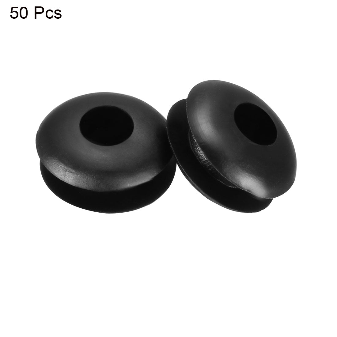 uxcell Uxcell Wire Protector Oil Resistant Rubber Soft Grommets 50pcs