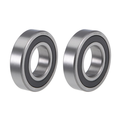 Harfington Uxcell Deep Groove Ball Bearings Inch Double Sealed Chrome Steel ABEC1