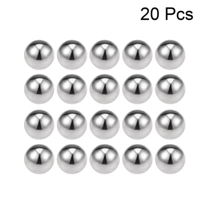 Harfington Uxcell 1/2" Bearing Balls 304 Stainless Steel G100 Precision Balls 20pcs